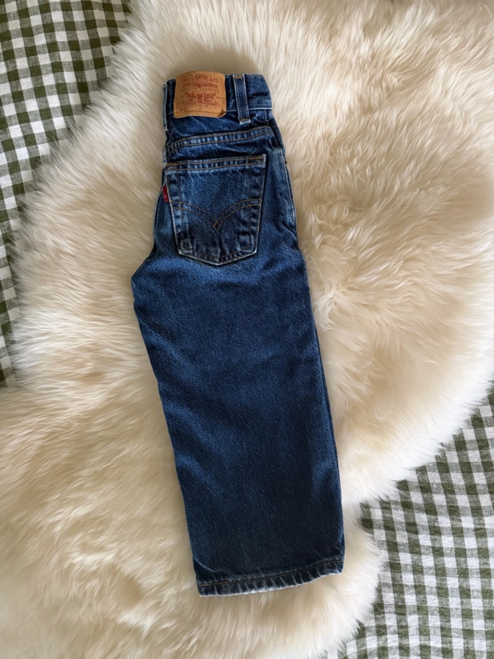 Levi's Toddler Dark Blue Denim Jeans